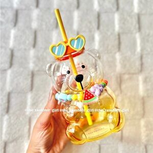 Starbucks Bearista Glass Cup 25oz with Accessories China Exclusive READY TO SHIP